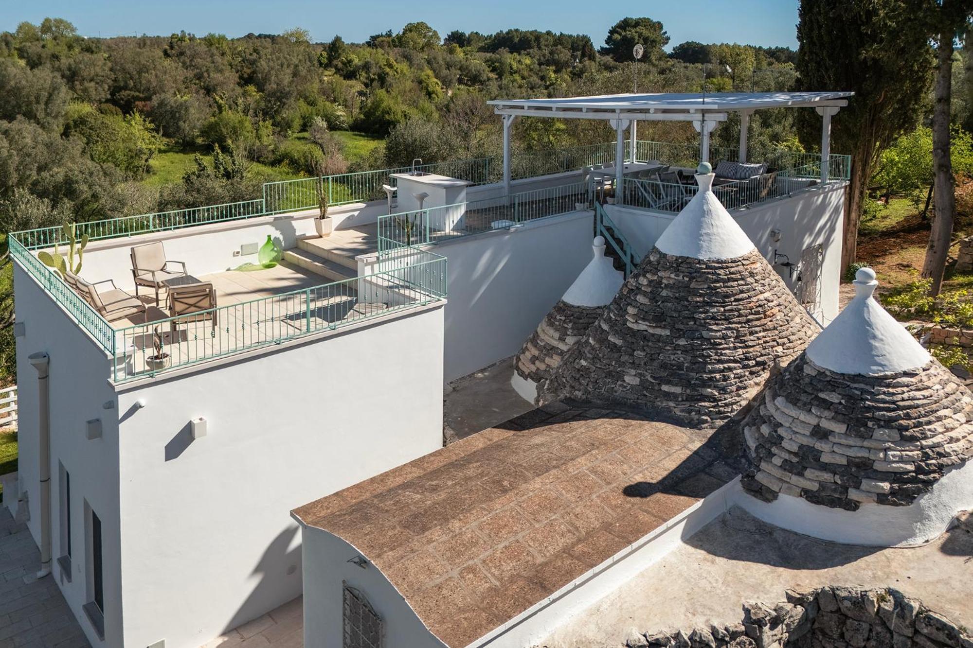Villa Trullo Turchese Fabiola Ceglie Messapica Exterior foto